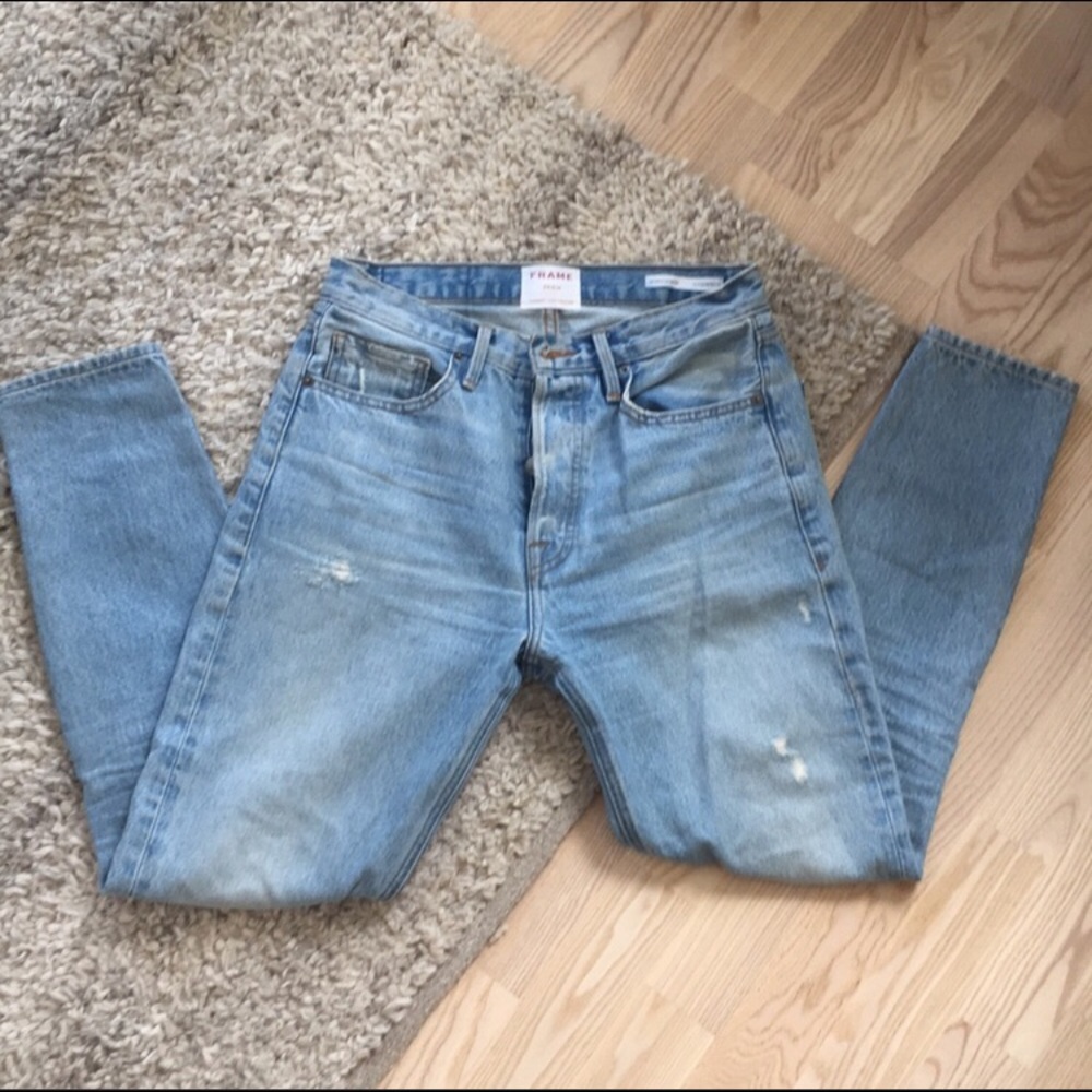 FRAME High Waist Skinny jeans size 26